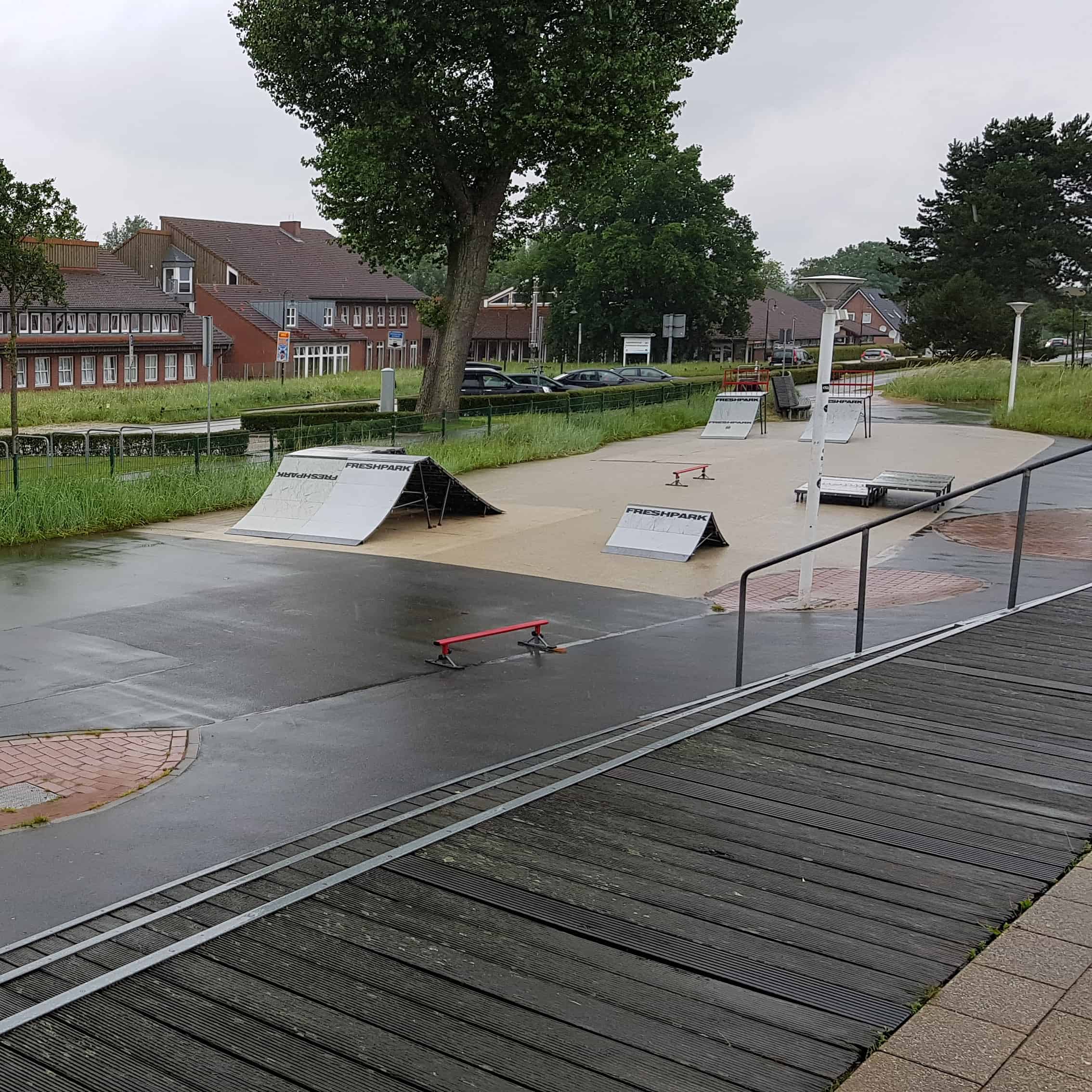 Mobiler Skatepark