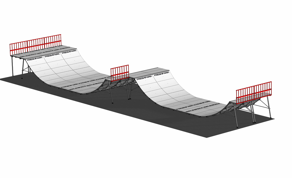 Mobiler Skatepark – Ansicht 4